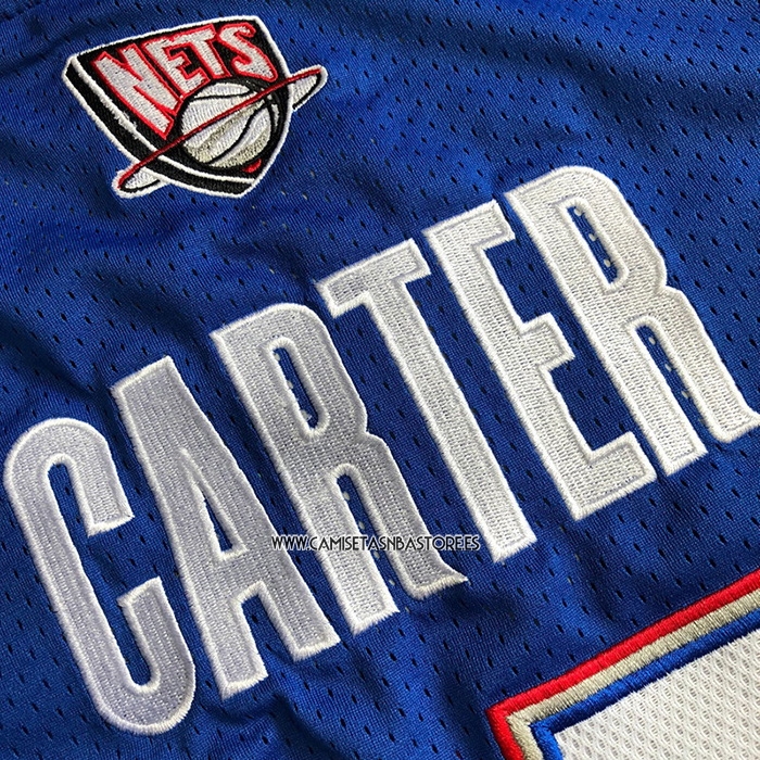 Vince Carter NO 15 Camiseta Brooklyn Nets All Star 2005 Azul